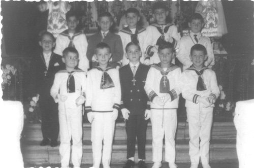 Niños de comunión 1962
