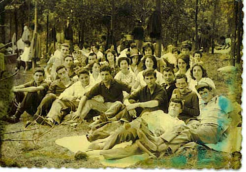 Grupo de Castropol en Santa Cruz 1961