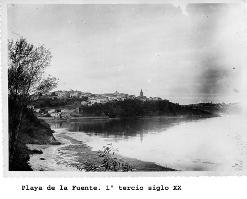 Playa de la Fuente  desde Salias (mas o menos).