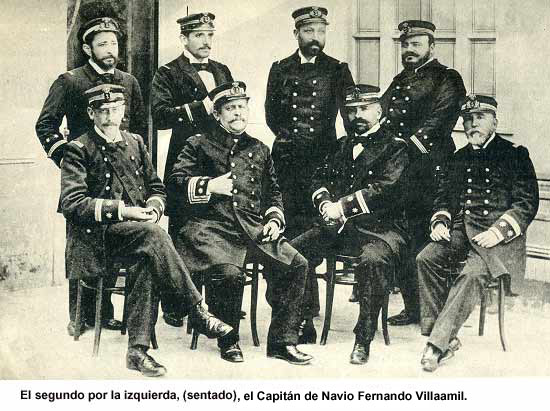 Escuadra de las Antillas. 1898.