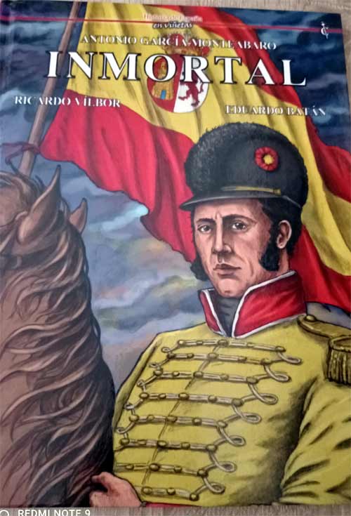 Cómic sobre Antonio García Monteavaro, el Inmortal.